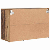 Szafka na buty z półką Stare drewno 77,5 x 30 x 51 cm
