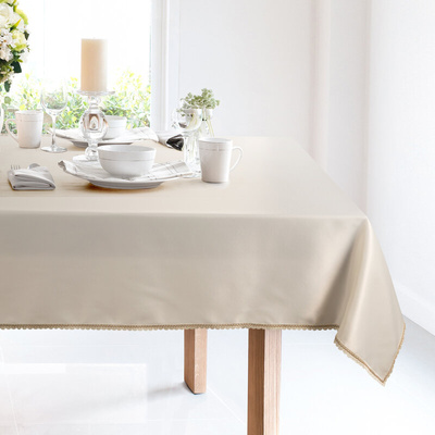 Obrus Lace kremowy 140x220