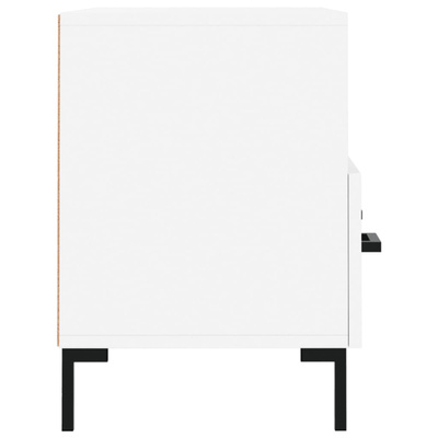 vidaXL Szafka pod TV, biała, 80x36x50 cm, materiał drewnopochodny wariant 7