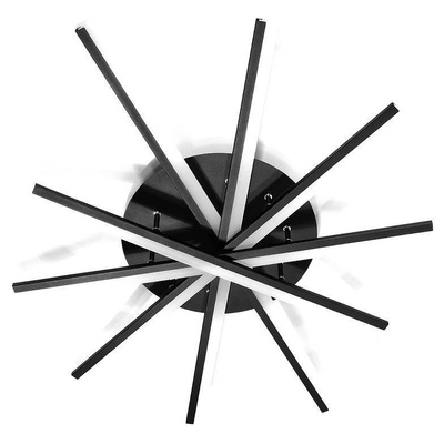 Lampa sufitowa dekoracyjna gwiazda 80W LED + pilot dl-f08