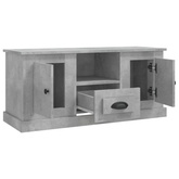 Szafka pod TV, szarość betonu, 100x35,5x45 cm vidaXL