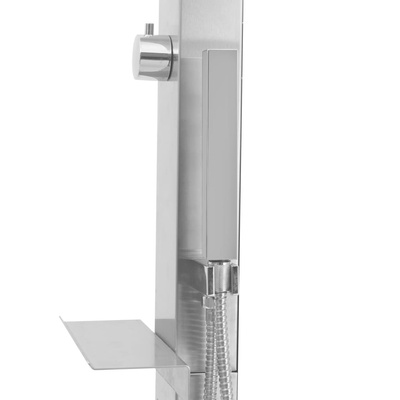 Prysznic ogrodowy ze stali nierdzewnej, prosty