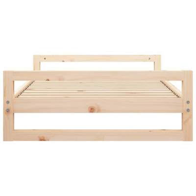 Legowisko dla psa, 105,5x75,5x28 cm, lite drewno sosnowe vidaXL
