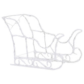 vidaXL Świąteczna dekoracja: renifery z saniami, 280x28x55 cm, akryl model standard