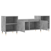 Szafka pod TV, szarość betonu, 160x35x55 cm vidaXL