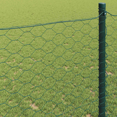 Ogrodzenie heksagonalne 0,8 x 100 m PVC zielony