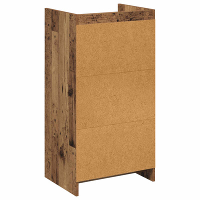 Szafka na buty Stare drewno 48 x 36 x 92 cm Drewno inżynieryjne