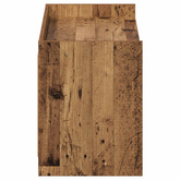 Szafka na buty z drzwiami Stare drewno 100 x 39,5 x 51 cm