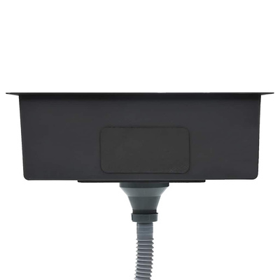 Ręcznie robiony zlew kuchenny, stal nierdzewna