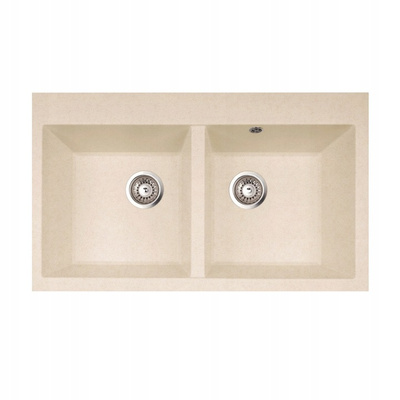 Zlewozmywak Martel 2K 02 / beż piaskowy