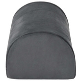 Poduszka na podnóżek Gładki Szary 42 x 18 x 13 cm Pianka PU