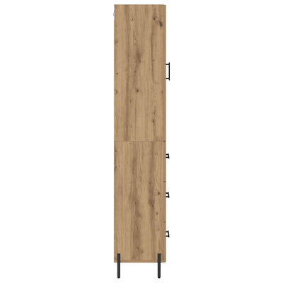 Highboard Dąb rzemieślniczy 34,5 x 34 x 180 cm