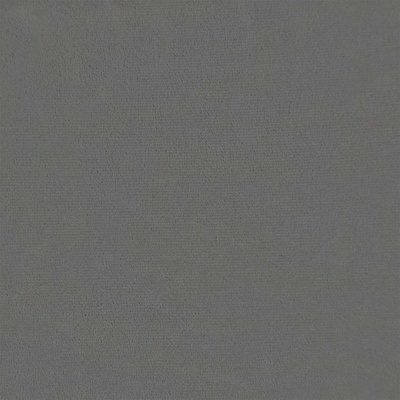 Ramka łóżka Z zagłówkiem ciemnoszary 153 x 203 cm Welur