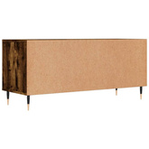 Szafka pod TV, przydymiony dąb, 100x34,5x44,5 cm vidaXL