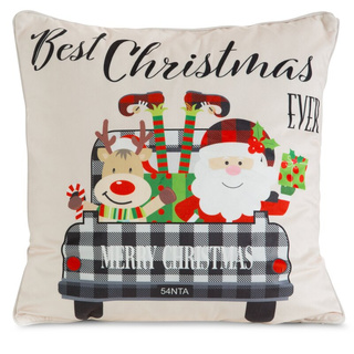 POSZEWKA ŚWIATECZNA 127 45 X 45 CM CZERWONY