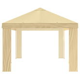 Pokrycie altany 6 x 3 m kremowy Poliester 190 gsm