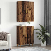 Highboard Stare drewno 69,5 x 34 x 180 cm Drewno inżynieryjne