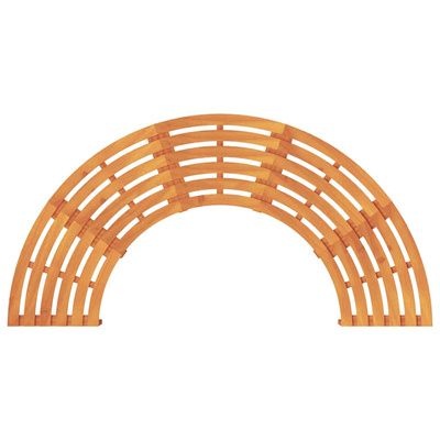 Ławka Drzewna 4 -Seater 210 x 80 x 45 cm Naturalny