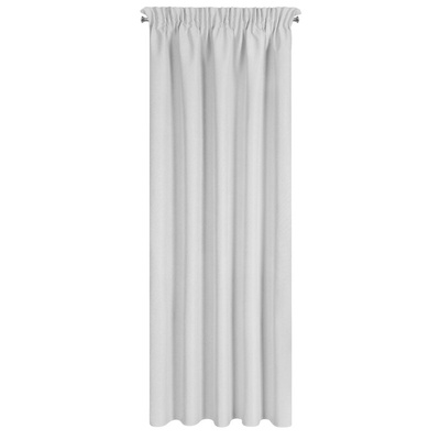 Zasłona Suzan srebrna 135x270