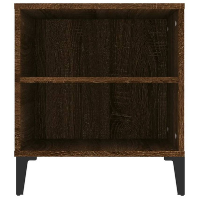 Szafka pod TV, brązowy dąb, 102x44,5x50 cm vidaXL