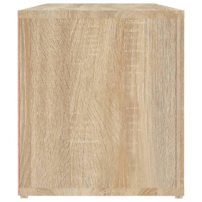 vidaXL Szafka pod TV, dąb sonoma, 100x31,5x35 cm
