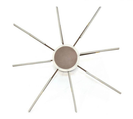 LAMPA DEKORACYJNA SUFIT 38W +  PILOT - BRĄZ - ZŁOTO DL-F07