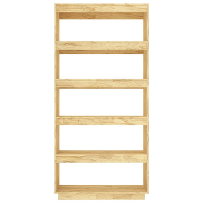 Regał na książki/przegroda, 80x35x167 cm, lite drewno sosnowe