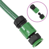 Wąż ogrodowy z zestawem złączek, zielony, 0,9", 10 m, PVC