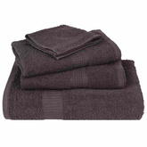 Ręczniki dla gości, FROGN, 4 szt., antracyt, 30x50 cm, 360 g/m?