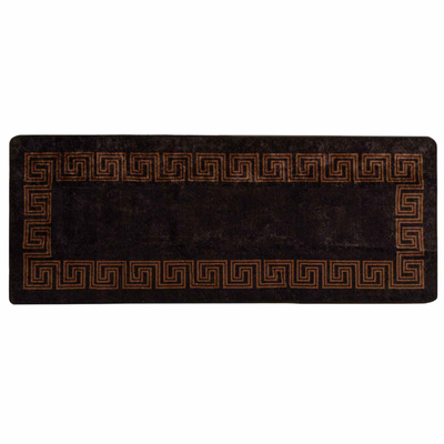 Chodnik dywanowy MARSA Czarny 100 x 250 cm Poliester i PVC