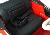 Auto na Akumulator BMW Retro Czerwone Lakierowane