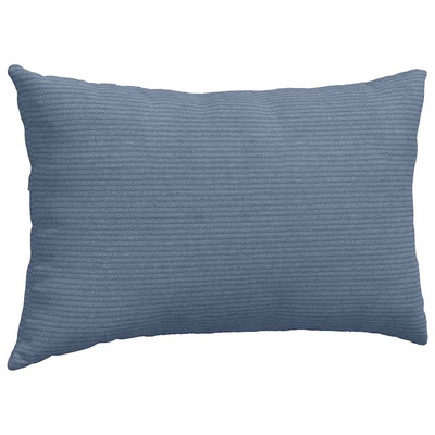 Poduszki na sofę 2 pcs Niebieski 50 x 30 cm Tkanina sztruksowa