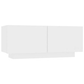 vidaXL Szafka pod TV, biała, 100x35x40 cm, materiał drewnopochodny model standard