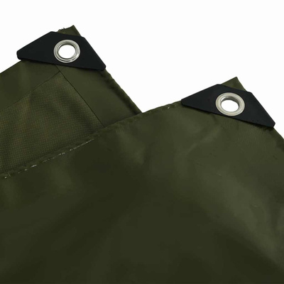 Plandeka 650g / m² Oliwkowy zielony 5 x 6 m Płótno z powłoką PVC