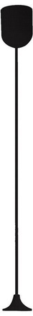 Zawiesie czarne do lampy wiszącej E27 85-10629
