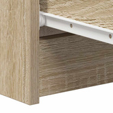 Komoda, dąb sonoma, 60x35x98,5 cm, materiał drewnopochodny