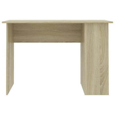 vidaXL Biurko, dąb sonoma, 110x60x73 cm, materiał drewnopochodny