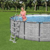 4-stopniowa drabinka basenowa Flowclear, 122 cm Bestway