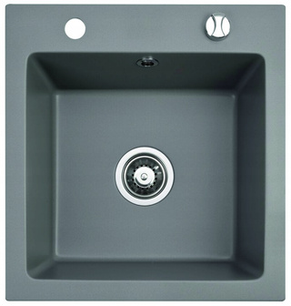 Zlewozmywak Mingus 50 27 / szary