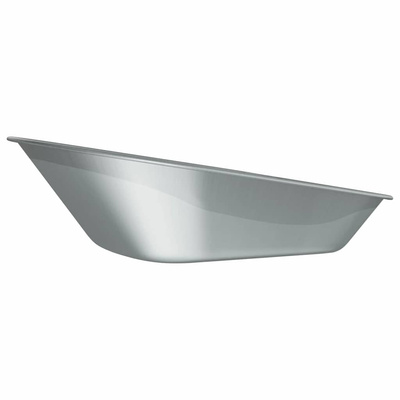 Zastąpienie tacy widlaka Srebrny 90 x 63 x 28 cm Stal