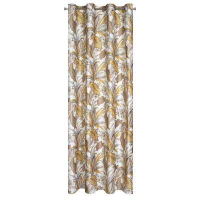 Zasłona Bari beżowa 140x250