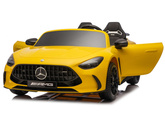 Auto Na Akumulator Mercedes GT63 AMG DK-GT63 24V LCD Żółty