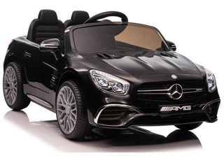 Auto Na Akumulator Mercedes SL65 S Pilot LCD Czarny Lakierowany
