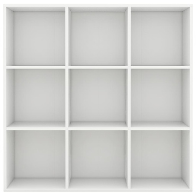 Regał na książki, biały, 98x29x97,5 cm, materiał drewnopochodny