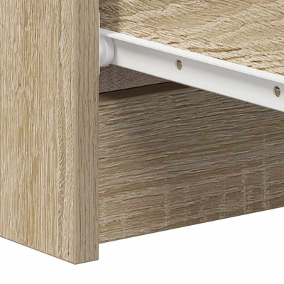 Komoda, dąb sonoma, 60x35x98,5 cm, materiał drewnopochodny