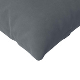 Poduszki na sofę 2 pcs Ciemnoszary 200 x 40 cm