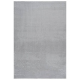 vidaXL Dywan z krótkim włosiem i możliwością prania, 160x230 cm, szary