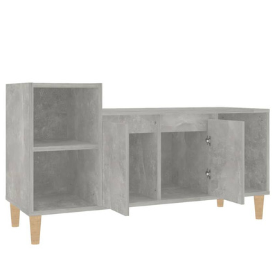 Szafka pod TV, szarość betonu, 100x35x55 cm vidaXL