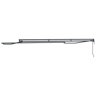 Rama markizy Z regulacją Antracyt 5 x 3 m Stal
