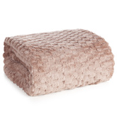 Koc Mocha pudrowy 200x220